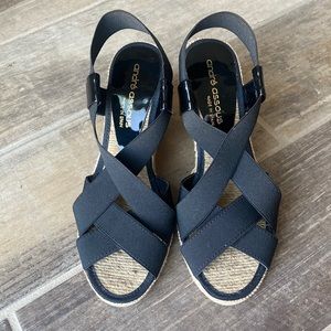 EUC André Assous Wedge Sandals Size 6.5